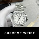 Patek Philippe Replica Watch Nautilus 5723 White Dial Metal Wire 1:1 Super Clone - Image 2