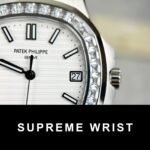 Patek Philippe Replica Watch Nautilus 5723 White Dial Metal Wire 1:1 Super Clone - Image 4