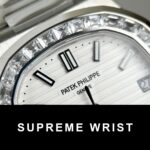 Patek Philippe Replica Watch Nautilus 5723 White Dial Metal Wire 1:1 Super Clone - Image 5