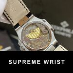 Patek Philippe Replica Watch Nautilus 5724G Blue Dial Leather Strap 1:1 Super Clone - Image 6