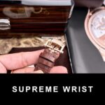 Patek Philippe Replica Watch Nautilus 5980 Brown Dial Leather Strap 1:1 Super Clone - Image 5