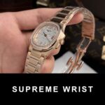 Patek Philippe Replica Watch Nautilus 7010 White Dial Womens GR Factory 1:1 Super Clone - Image 5