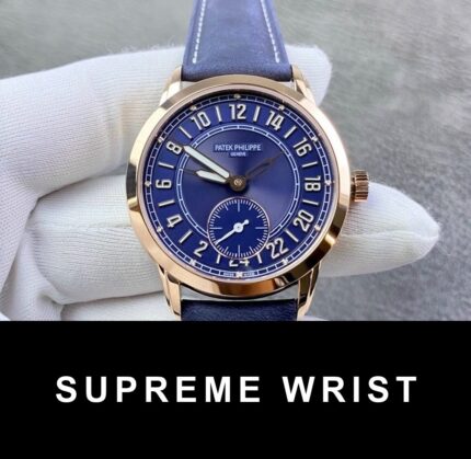 Patek Philippe Replica Watch Calatrava 5224R Rubber Strap GR Factory 1:1 Super Clone