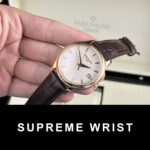 Patek Philippe Replica Watch Calatrava 5227R Leather Strap 3K Factory 1:1 Super Clone - Image 3