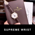 Patek Philippe Replica Watch Complications 5396R White Dial Leather Strap 1:1 Super Clone