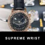 Patek Philippe Sky Moon Celestial 6104R Replica Watch Black Dial 1:1 Super Clone - Image 3