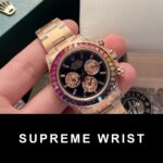Rolex Best Replica Watch Cosmograph Daytona 116595RBOW Black Dial Noob Factory 1:1 Super Clone
