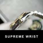 Rolex Best Replica Watch DateJust Mother of Pearl Dial Demi Gold Dial 1:1 Super Clone - Image 4