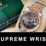 Rolex Best Replica Watch DateJust Rose Gold Wrapped Wimbledon Dial GM Factory 1:1 Super Clone