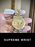 Rolex Best Replica Watch Day-Date Custom Gold Wrapped 1:1 Super Clone