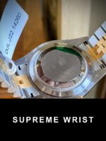 Rolex Best Replica Watch Day-Date Custom Gold Wrapped 1:1 Super Clone - Image 8