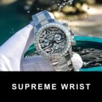 Rolex Cosmograph Daytona Eye of The Tiger Customs Moissanite Diamonds Replica Watch 1:1 Super Clone - Image 4