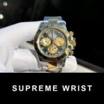 Rolex Cosmograph Daytona Replica Watch Mother of Pearl & Moissanite Diamonds Dial 1:1 Super Clone - Image 3