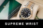 Rolex DateJust Black Dial Gold Wrapped Replica Watch GM Factory 1:1 Super Clone