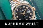 Rolex DateJust Black Dial Gold Wrapped Replica Watch GM Factory 1:1 Super Clone - Image 3