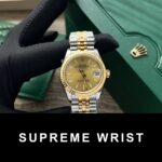 Rolex DateJust Replica Watch Yellow Dial Jubilee Strap 1:1 Super Clone