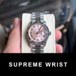 Rolex DateJust Pink Dial Replica Women’s Watch Roman Numerals EW 1:1 Super Clone