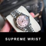Rolex DateJust Pink Dial Replica Women’s Watch Roman Numerals EW 1:1 Super Clone - Image 2