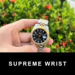 Rolex DateJust Replica Watch 1:1 Demi Black Dial EW Factory 1:1 Super Clone - Image 2