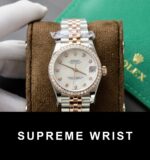 Rolex DateJust Replica Watch 1:1 Dial Mother of Pearl Custom Moissanite Diamonds 1:1 Super Clone - Image 2