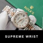 Rolex DateJust Replica Watch 1:1 Dial Mother of Pearl Custom Moissanite Diamonds 1:1 Super Clone - Image 3