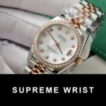 Rolex DateJust Replica Watch 1:1 Dial Mother of Pearl Custom Moissanite Diamonds 1:1 Super Clone - Image 4