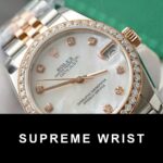 Rolex DateJust Replica Watch 1:1 Dial Mother of Pearl Custom Moissanite Diamonds 1:1 Super Clone - Image 5