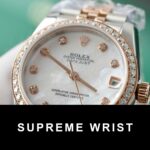 Rolex DateJust Replica Watch 1:1 Dial Mother of Pearl Custom Moissanite Diamonds 1:1 Super Clone - Image 6