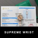 Rolex DateJust Replica Watch Custom Moissanite Diamonds Hong Kong 1:1 Super Clone