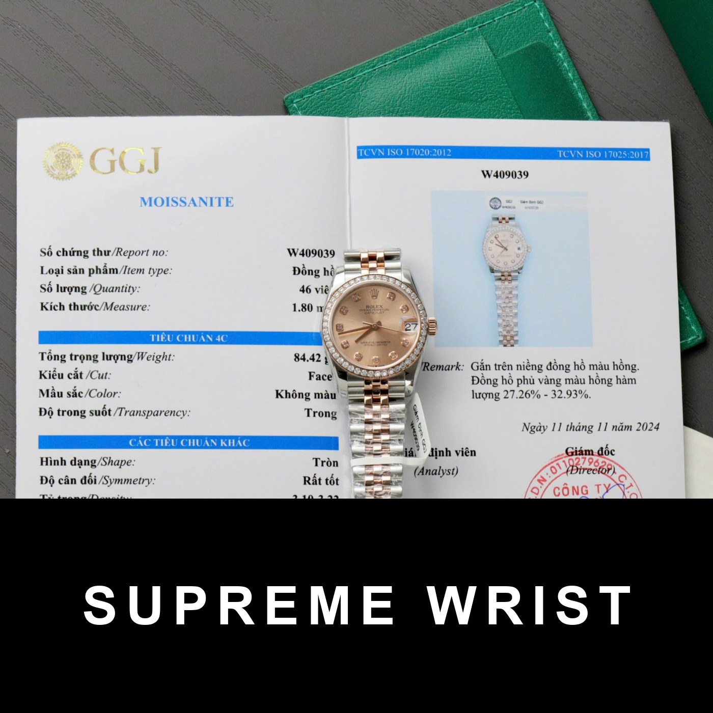 rolex-datejust-replica-watch-custom-moissanite-diamonds-2873.jpg Rolex DateJust Replica Watch Custom Moissanite Diamonds Hong Kong 1:1 Super Clone - Image 1