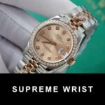 Rolex DateJust Replica Watch Custom Moissanite Diamonds Hong Kong 1:1 Super Clone - Image 4