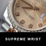 Rolex DateJust Replica Watch Custom Moissanite Diamonds Hong Kong 1:1 Super Clone - Image 8