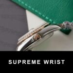 Rolex DateJust Replica Watch Custom Moissanite Diamonds Hong Kong 1:1 Super Clone - Image 9