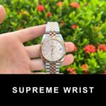 Rolex DateJust Replica Watch Demi Pink Dial EW Factory 1:1 Super Clone