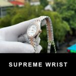 Rolex DateJust Replica Watch Mother of Pearl Dial With Stone Bezel 1:1 Super Clone - Image 3