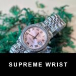 Rolex DateJust Replica Watch With Diamonds Pink Dial EW 1:1 Super Clone