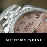 Rolex DateJust Replica Watch Womens Pink Dial Custom Moissanite Diamonds 1:1 Super Clone - Image 7