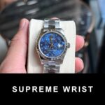 Rolex DateJust Replica Women’s Watch 1:1 Blue Leaf Dial 1:1 Super Clone