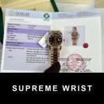 Rolex Day-Date Best Replica Watch Gold Wrapped Diamonds Moissanite Baguette 1:1 Super Clone