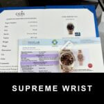 Rolex Day-Date Gold Wrapped Replica Watch With Moissanite Ruby Red Diamond 1:1 Super Clone