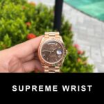 Rolex Day-Date Replica Watch 1:1 Chocolate Dial EW Factory 1:1 Super Clone
