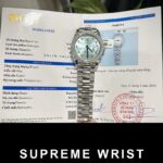 Rolex Day-Date Replica Watch Ice Blue Dial Number Pile Arabic GM Factory 1:1 Super Clone
