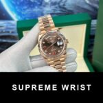 Rolex Day-Date Replica Watch With Red Ruby Dial EW Factory 1:1 Super Clone - Image 2