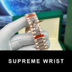 Rolex Day-Date Replica Watch With Red Ruby Dial EW Factory 1:1 Super Clone - Image 8
