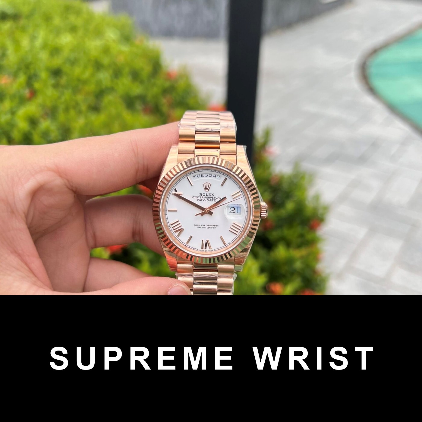 rolex-day-date-rose-gold-best-replica-watch-white-dial-6660.jpg Rolex Day-Date Rose Gold Best Replica Watch White Dial 1:1 Super Clone - Image 1
