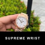 Rolex Day-Date Rose Gold Best Replica Watch White Dial 1:1 Super Clone - Image 2