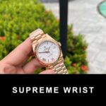 Rolex Day-Date Rose Gold Best Replica Watch White Dial 1:1 Super Clone - Image 3