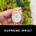 Rolex Day-Date Rose Gold Best Replica Watch White Dial 1:1 Super Clone - Image 4