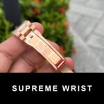 Rolex Day-Date Rose Gold Best Replica Watch White Dial 1:1 Super Clone - Image 6