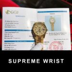 Rolex Day-Date Solid Gold Wrapped Replica Watch With Moissanite 1:1 Super Clone